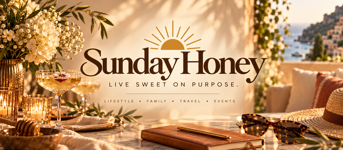 Sunday Honey. Live Sweet on Purpose. Lifestyle, family, travel and events.